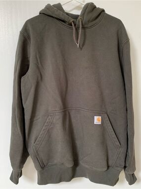 Carhartt Olive Pullover Hooded Sweatshirt